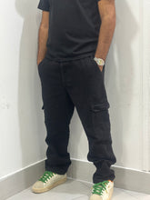 JEANS BLK CARGO