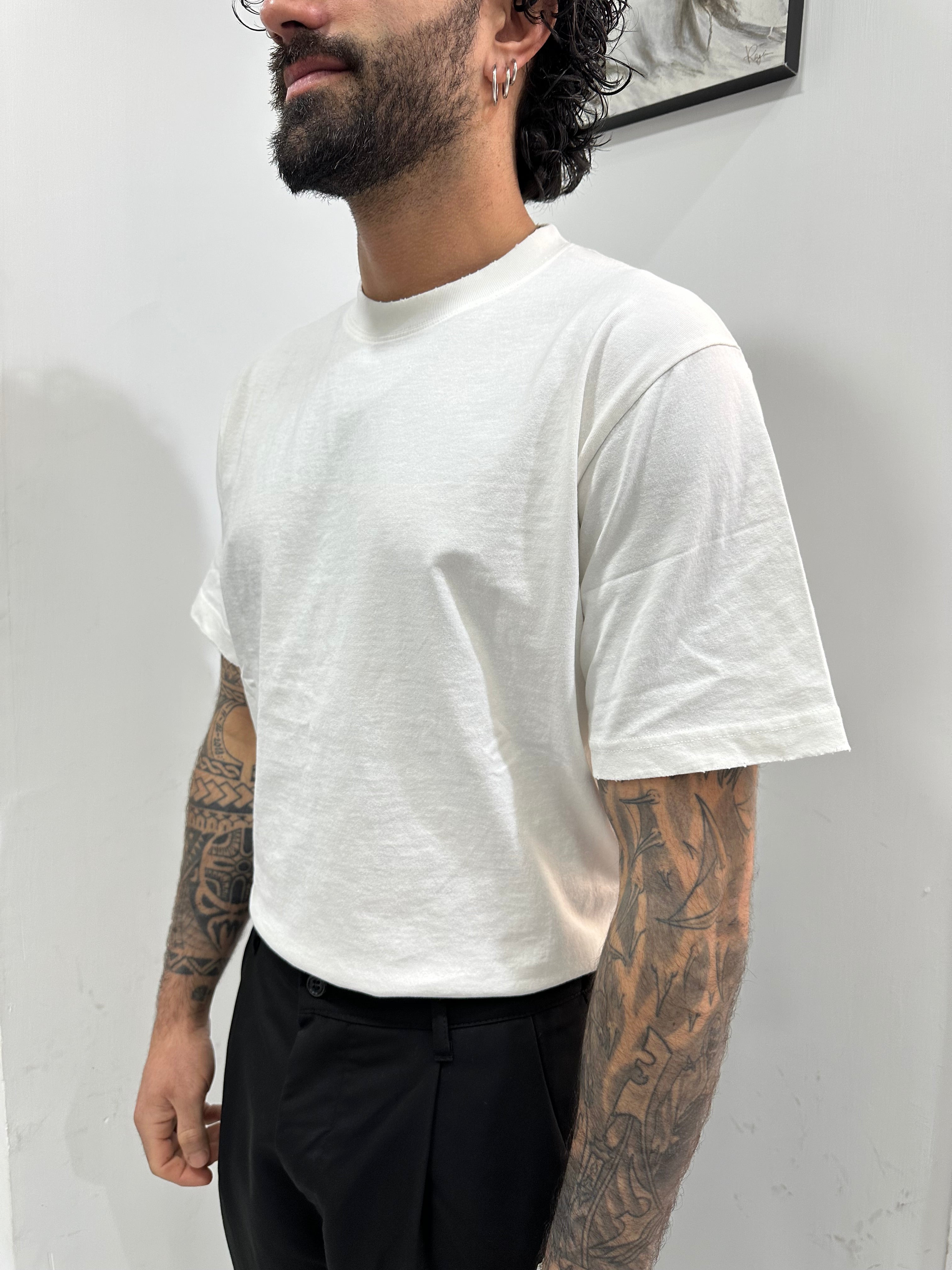 T-shirt crop fit
