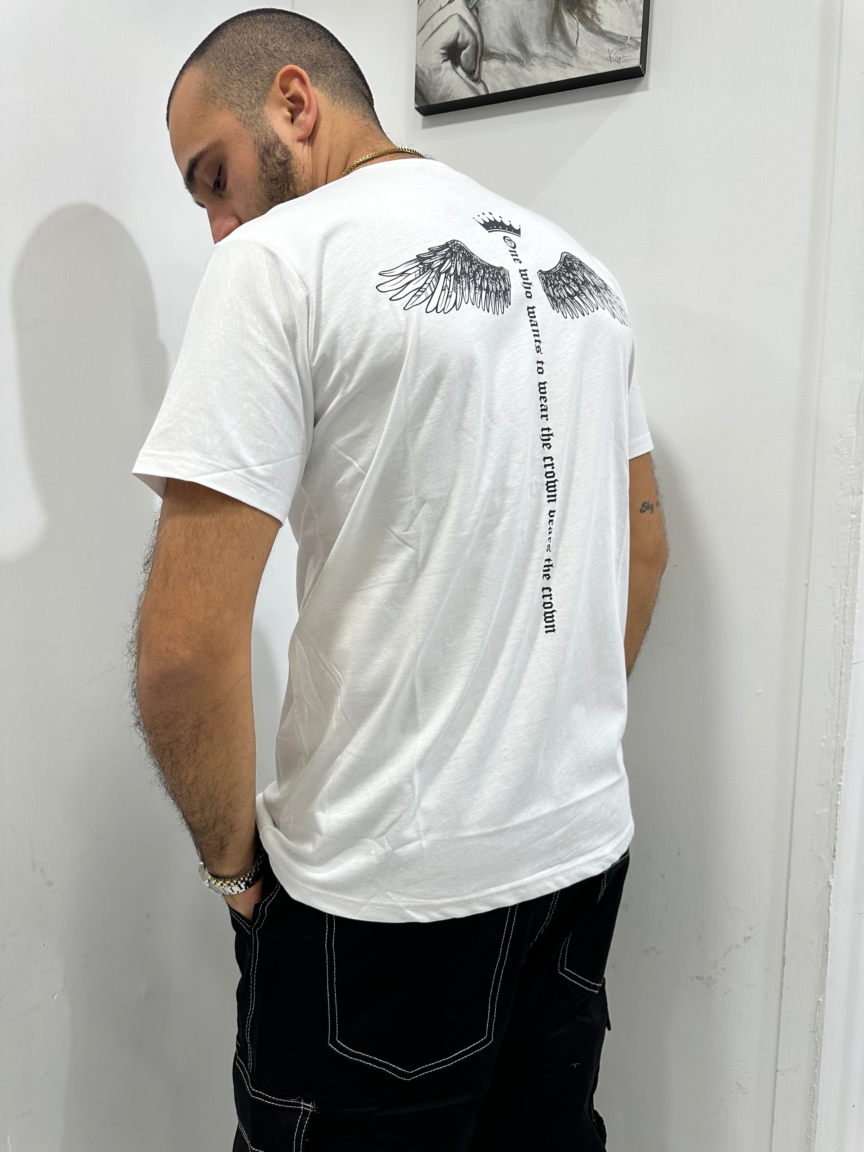 T-shirt con ali