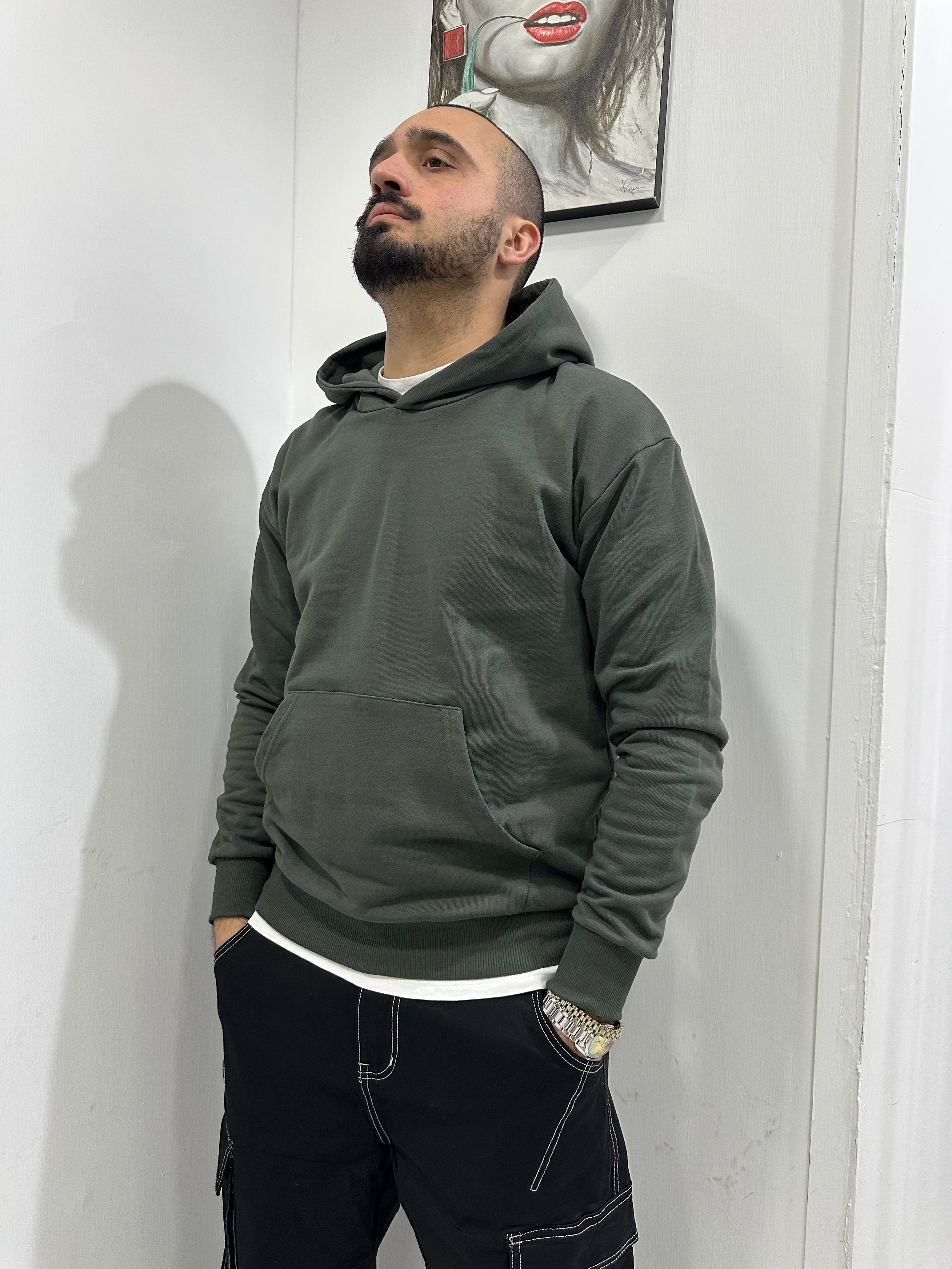 Felpa cappuccio