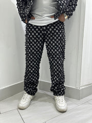 Jeans quadri