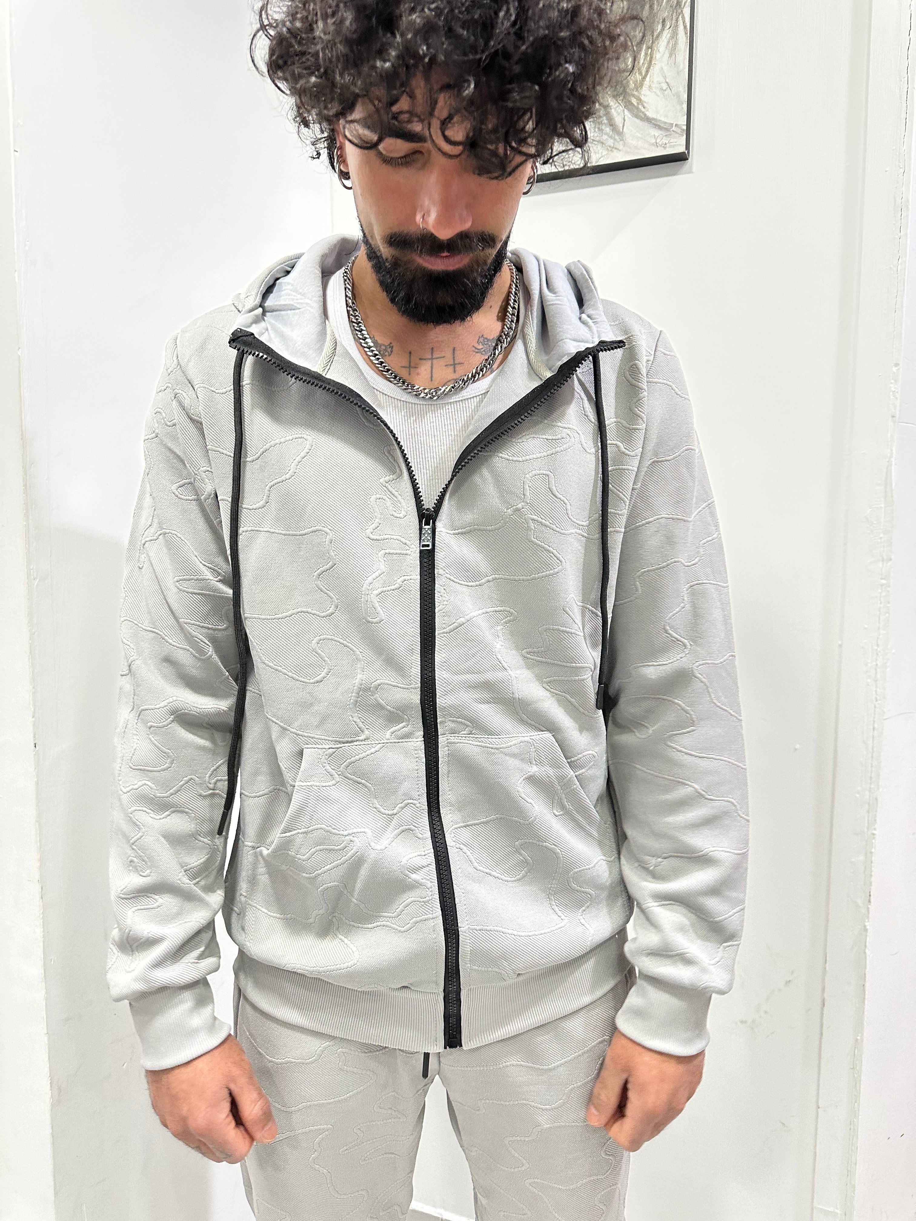 Felpa zip