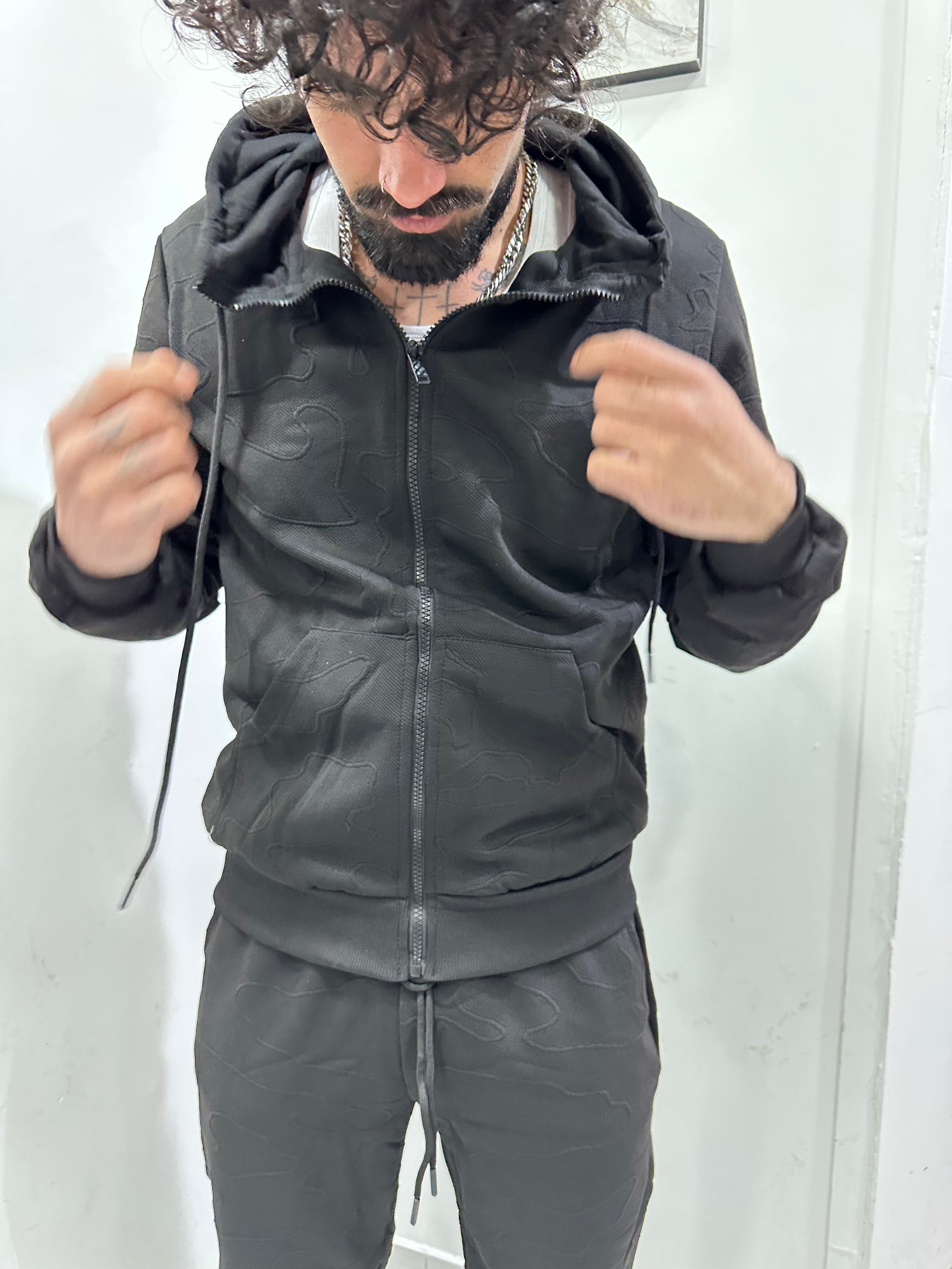 Felpa zip