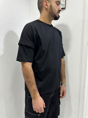 T-shirt doppia manica