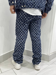 Jeans a quadri