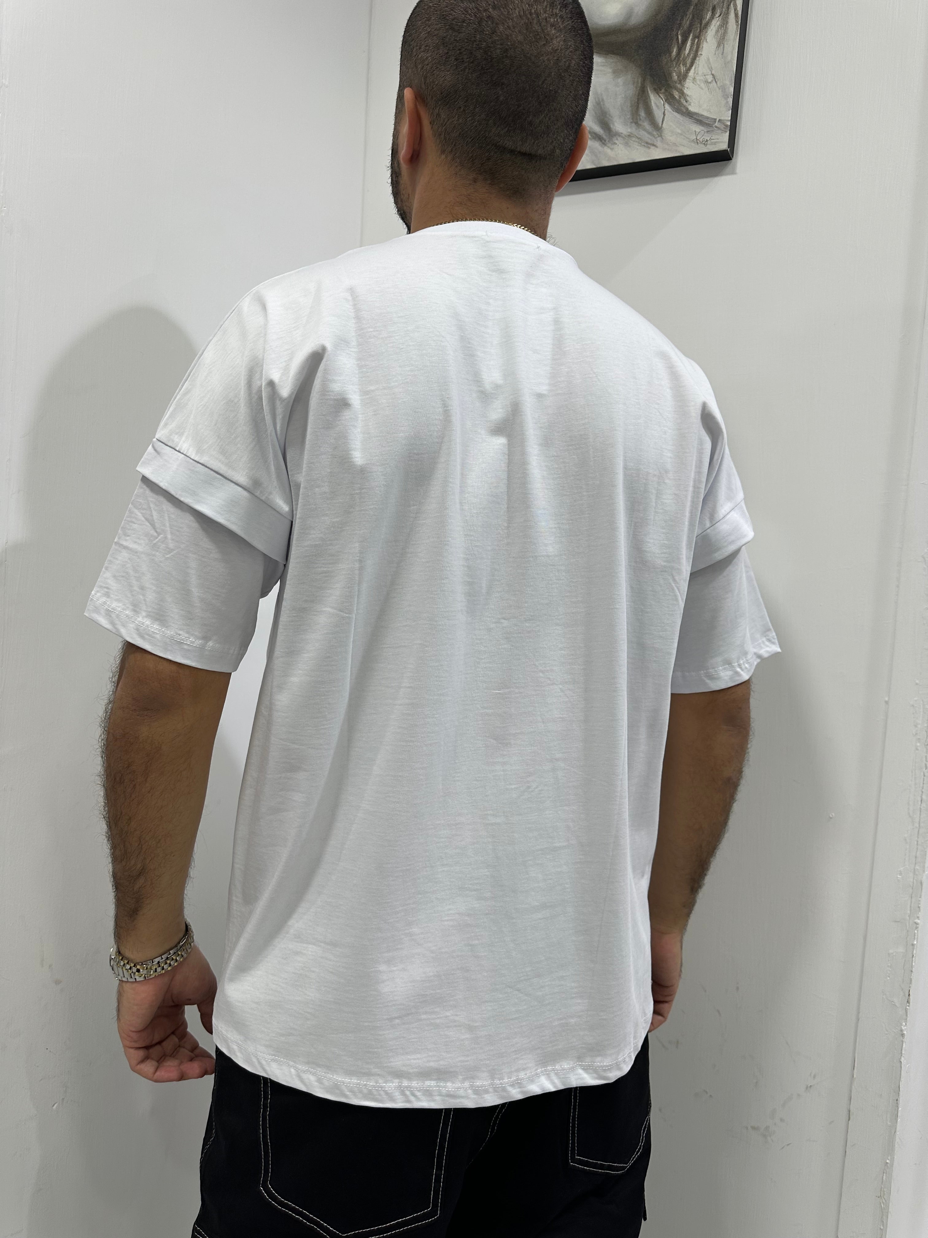 T-shirt doppia manica