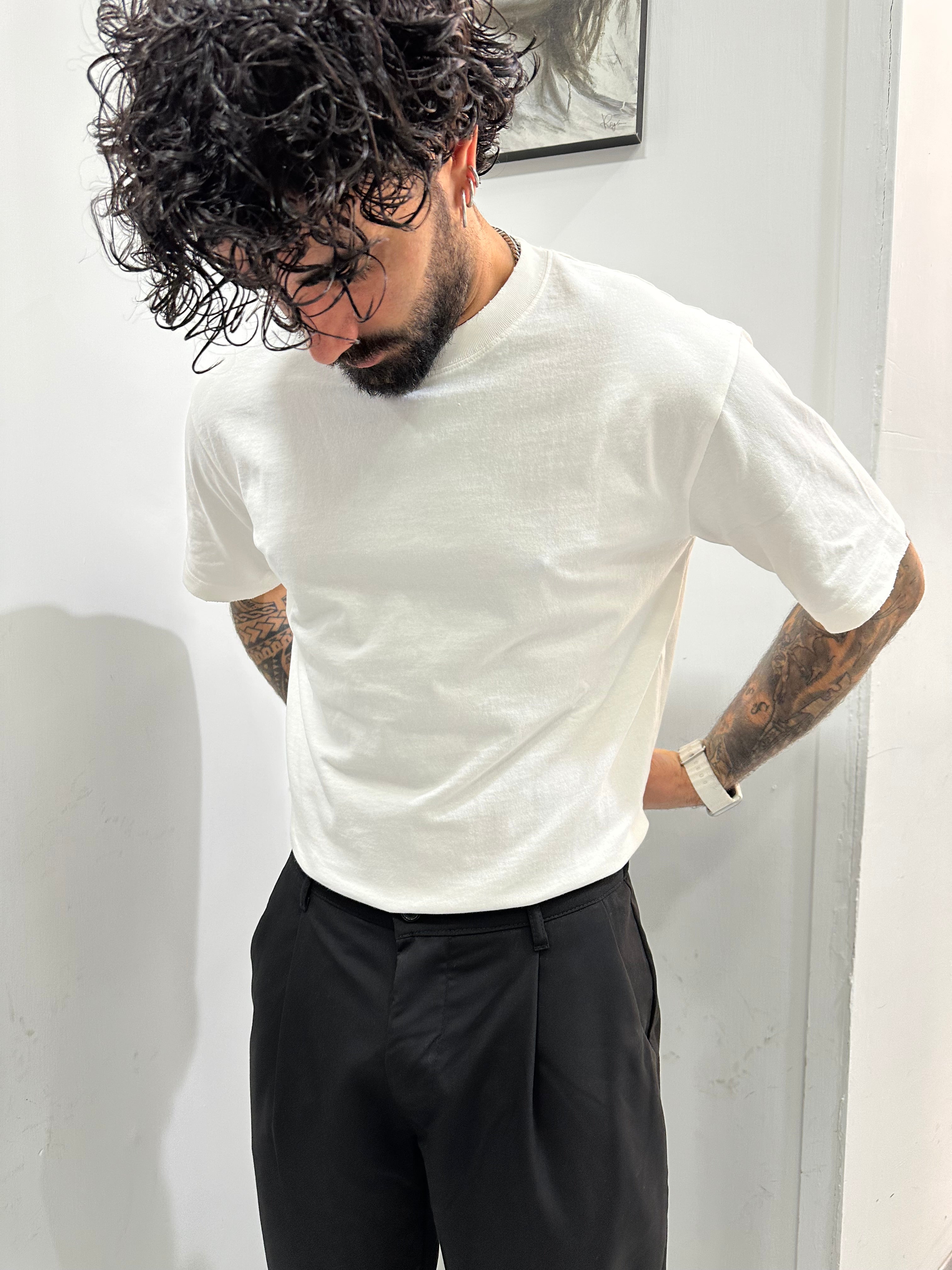 T-shirt crop fit