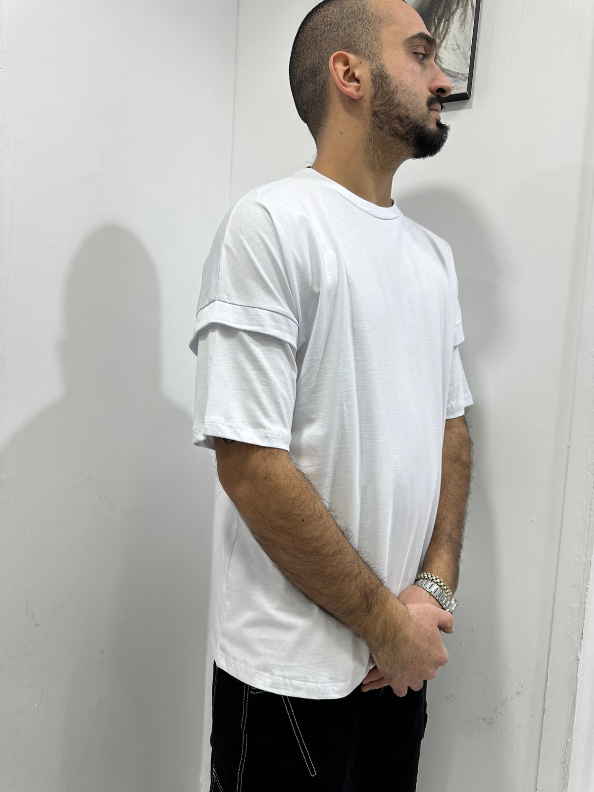 T-shirt doppia manica