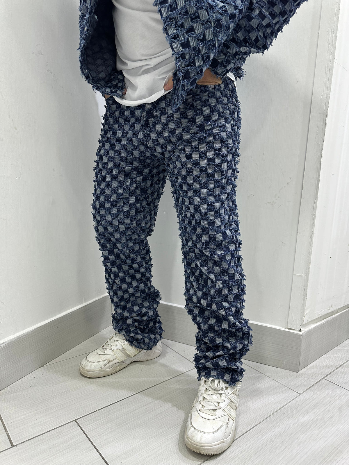 Jeans a quadri