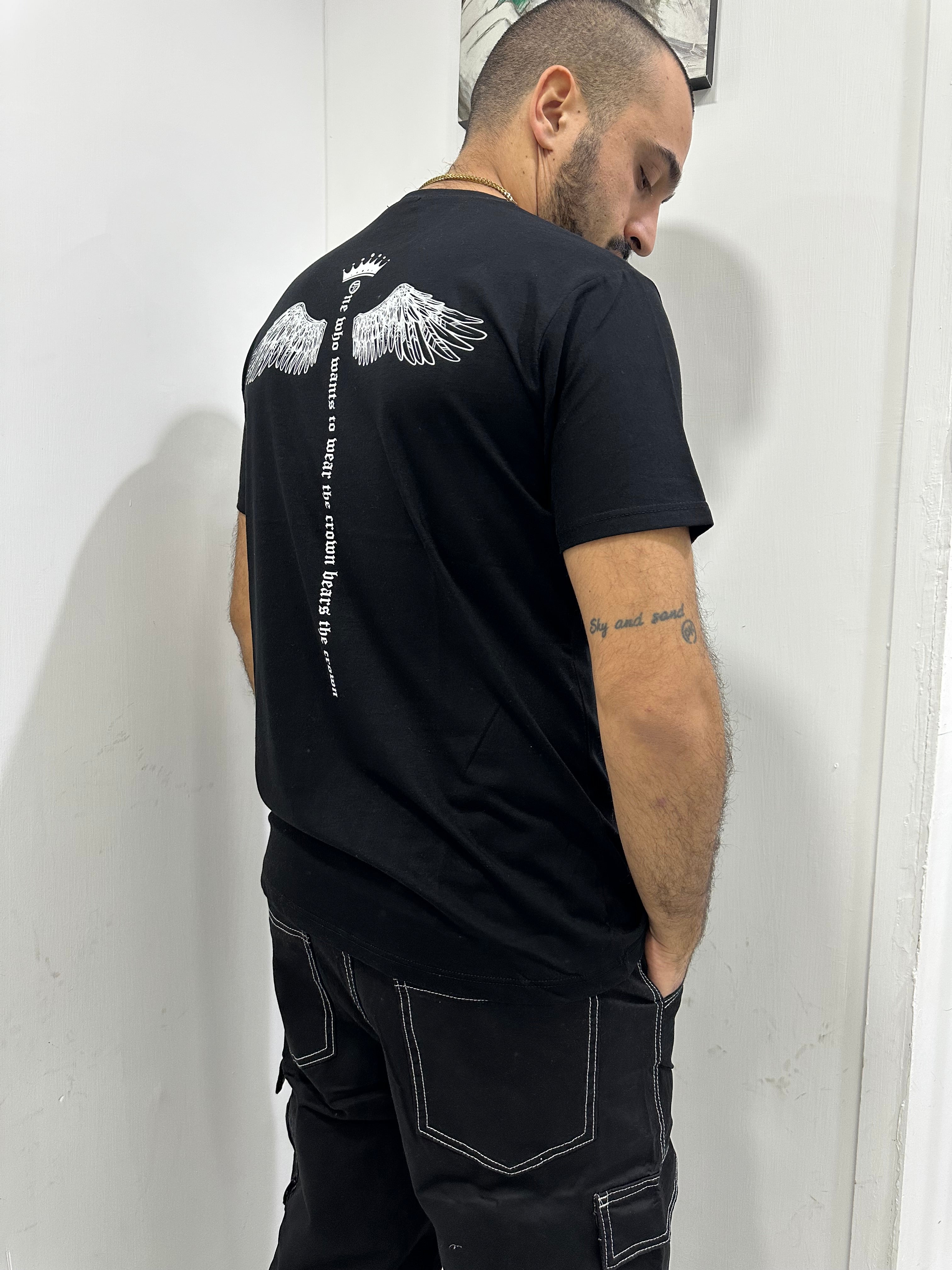 T-shirt con ali