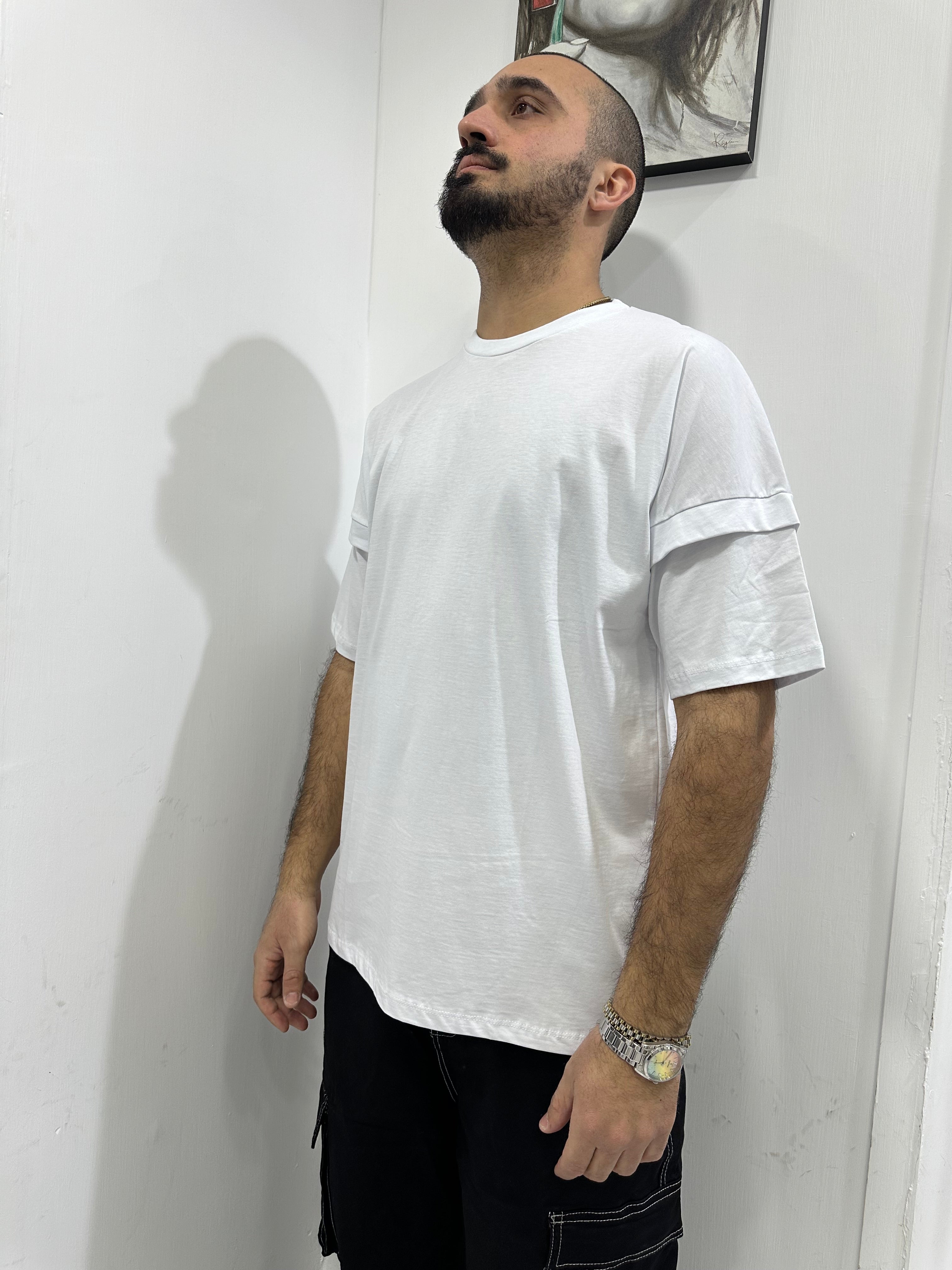 T-shirt doppia manica