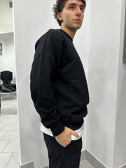 Felpa girocollo