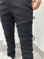 Jeans skinny strappato